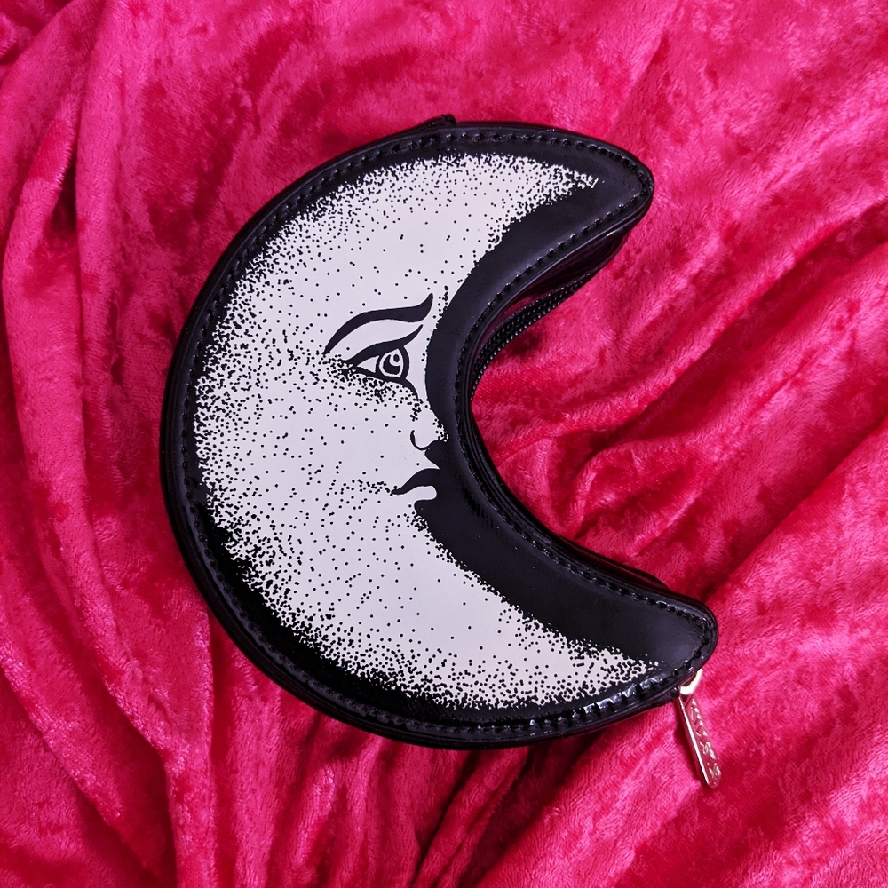 RARE Killstar moon coin purse
